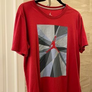 Men’s Large Red Nike Jordan Tee 🏀
